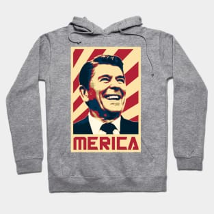 Reagan Merica Retro Propaganda Hoodie